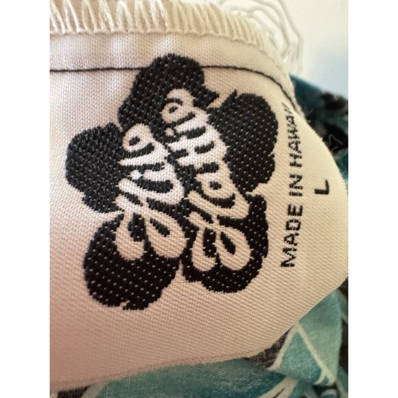 Hilo Hattie Skirt  Hawaiian Women’s Size Large  Wrap Tie Beach Luau Vintage  055 - Picture 5 of 6